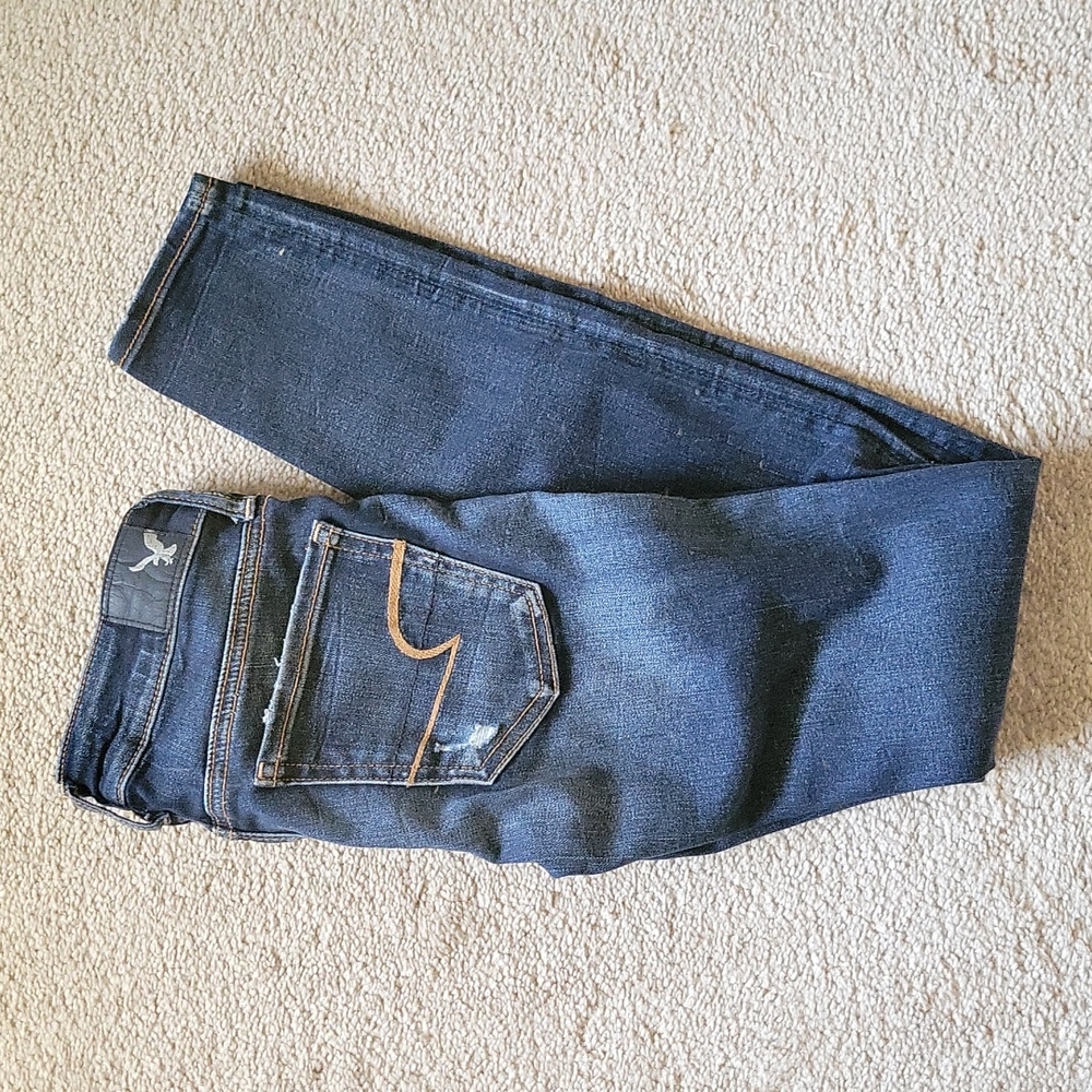 American Eagle Super Low Jegging (size 0) - Picture 3 of 6